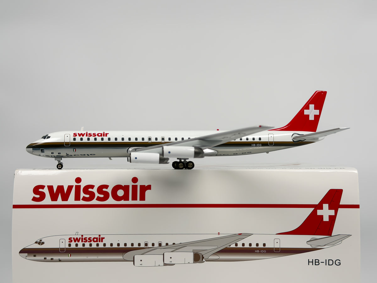 Swissair Douglas DC-8-62 1:200 InFlight200 HB-IDG (B-862-SR-IDG-PR)