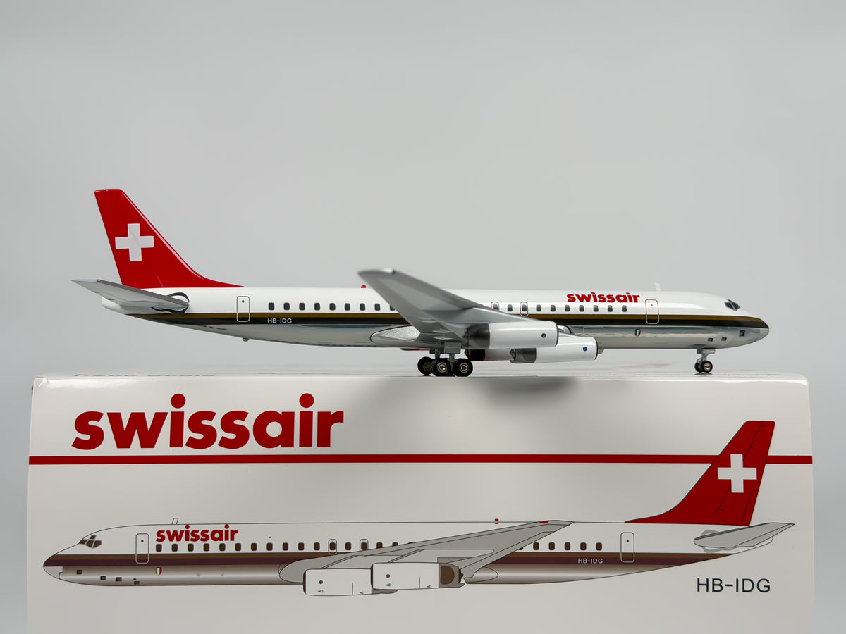 Swissair Douglas DC-8-62 1:200 InFlight200 HB-IDG (B-862-SR-IDG-PR)