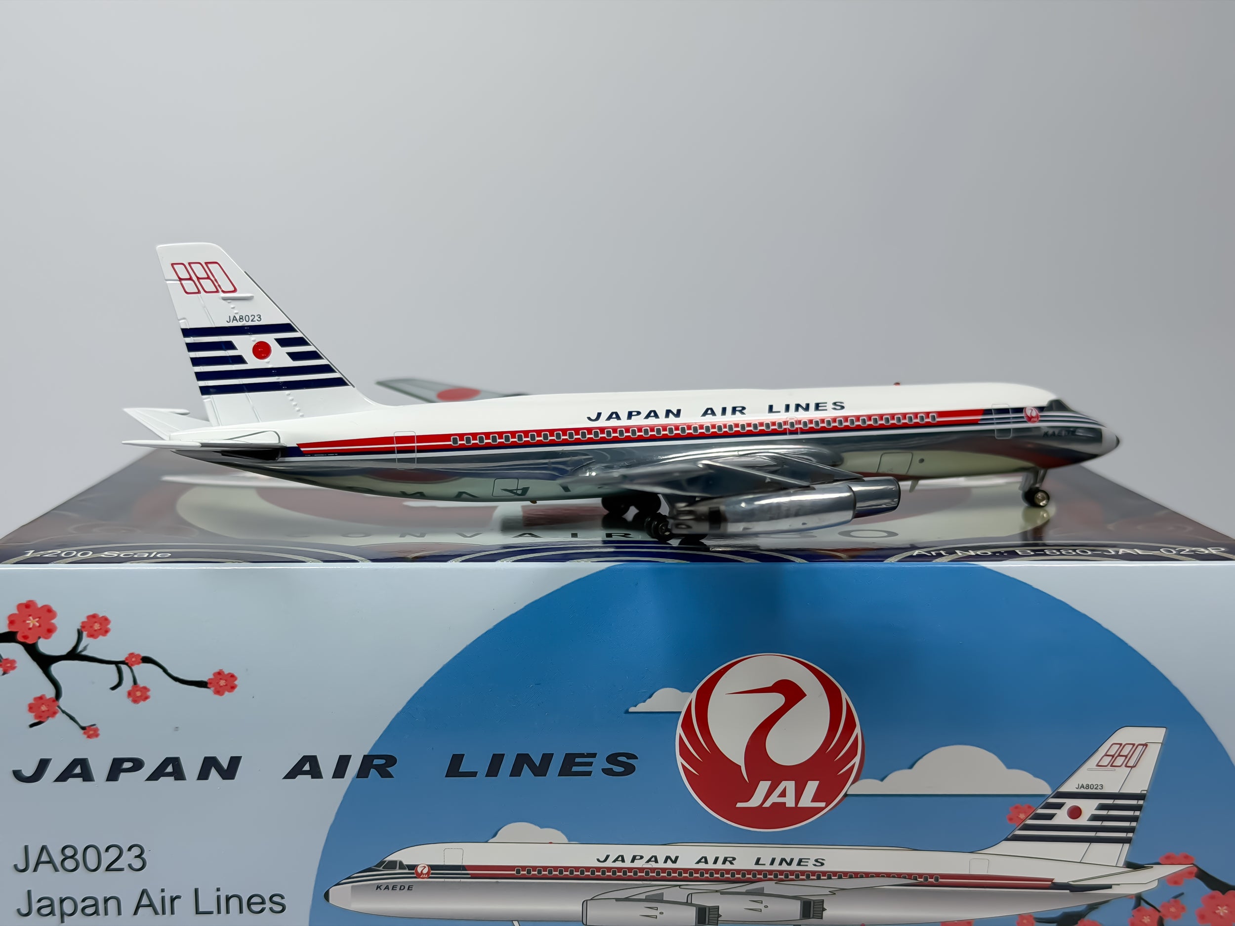 Japan Airlines (JAL) Convair CV-880 1:200 Inflight200 JA8023 (B-880-JAL-023P)