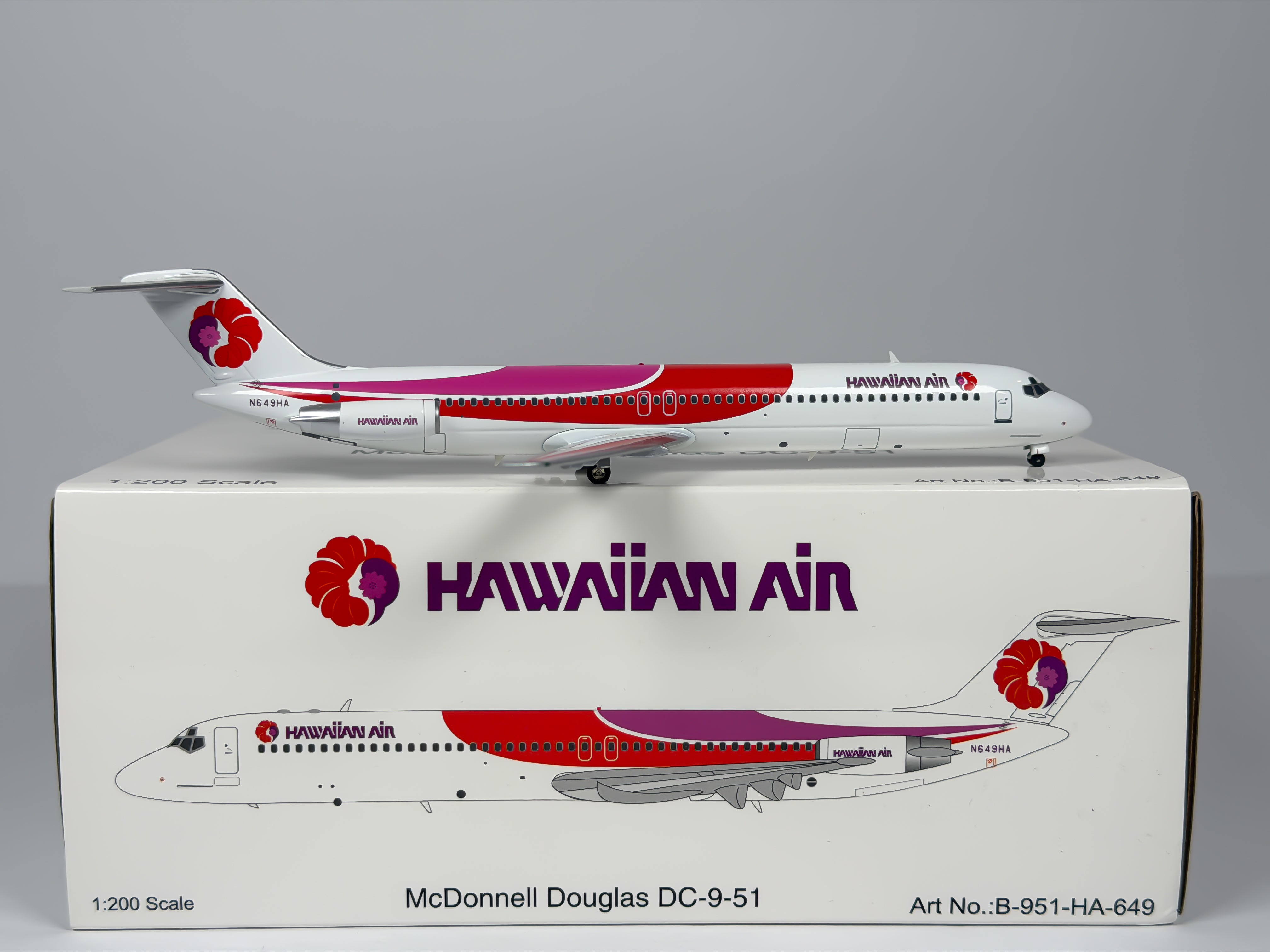 Douglas DC-9 Diecast Aircraft Models · Northeast Diecast