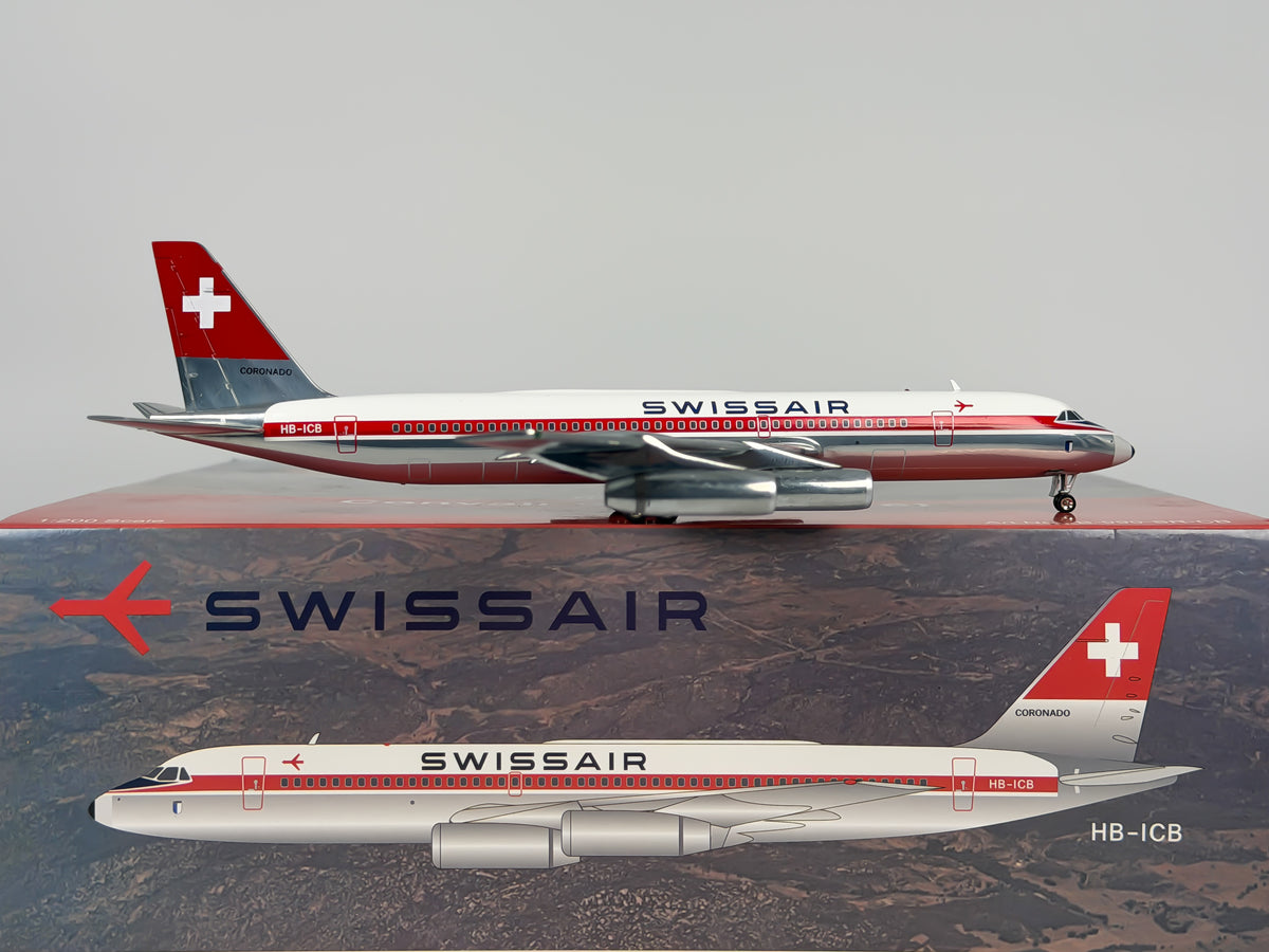 Swissair Convair CV-990 1:200 InFlight200 HB-ICB (B-990-SR-CB)