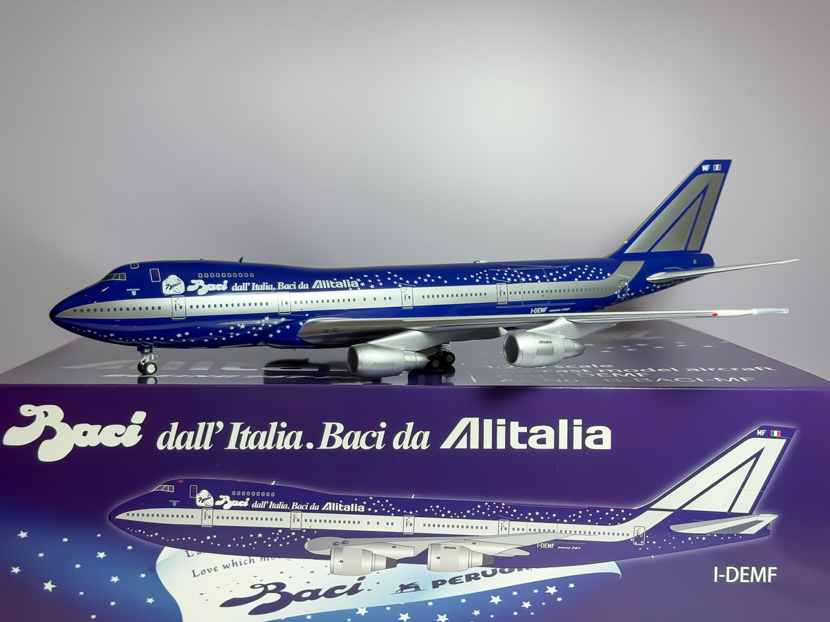 Alitalia Boeing 747-200 1:200 Inflight200 I-DEMF (B-BACI-MF)