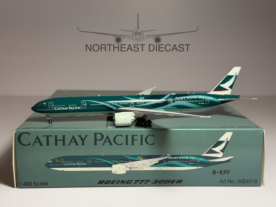 Cathay Pacific Boeing 777-300ER 1:400 Aviation400 B-KPF (WB4019)