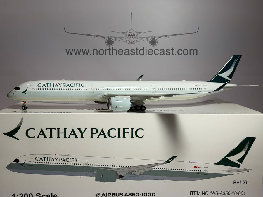 Cathay Pacific Airbus A350-1000 1:200 Inflight200 B-LXL (WB-A350-10-001)
