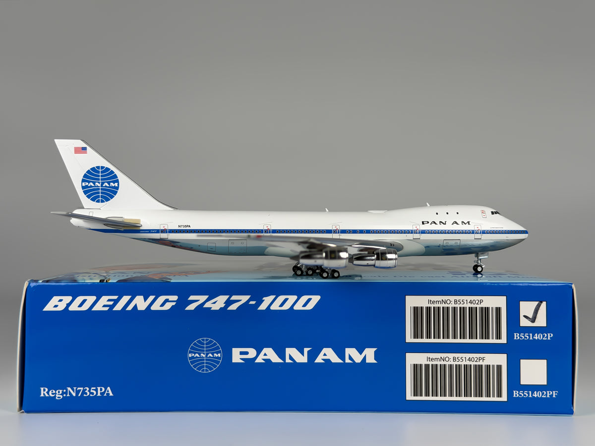 Pan American Boeing 747-100 1:400 HX Models N735PA (B551402P)