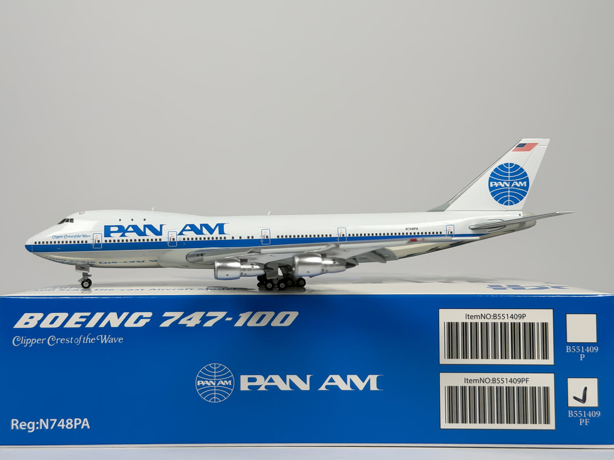 Pan American Boeing 747-100 1:400 HX Models N748PA (B551409PF)
