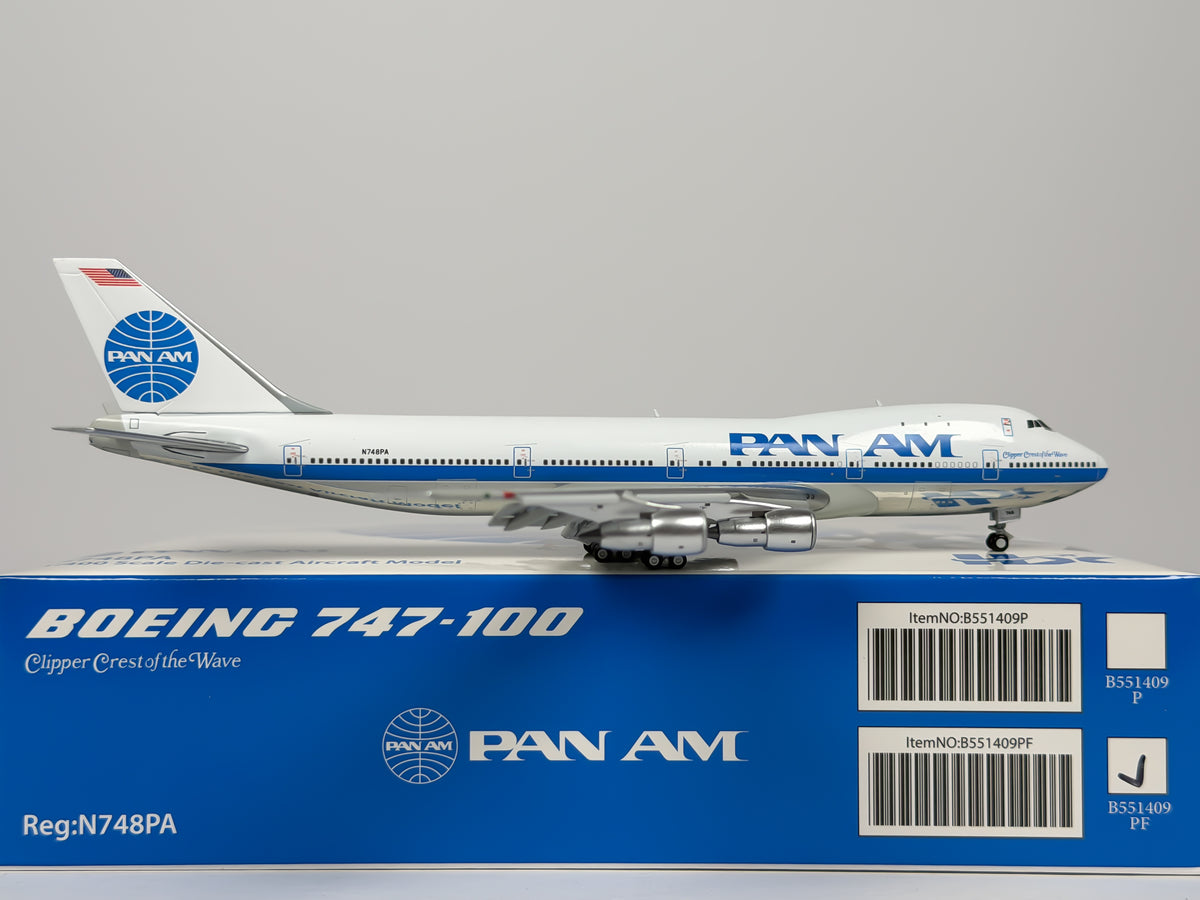 Pan American Boeing 747-100 1:400 HX Models N748PA (B551409PF)