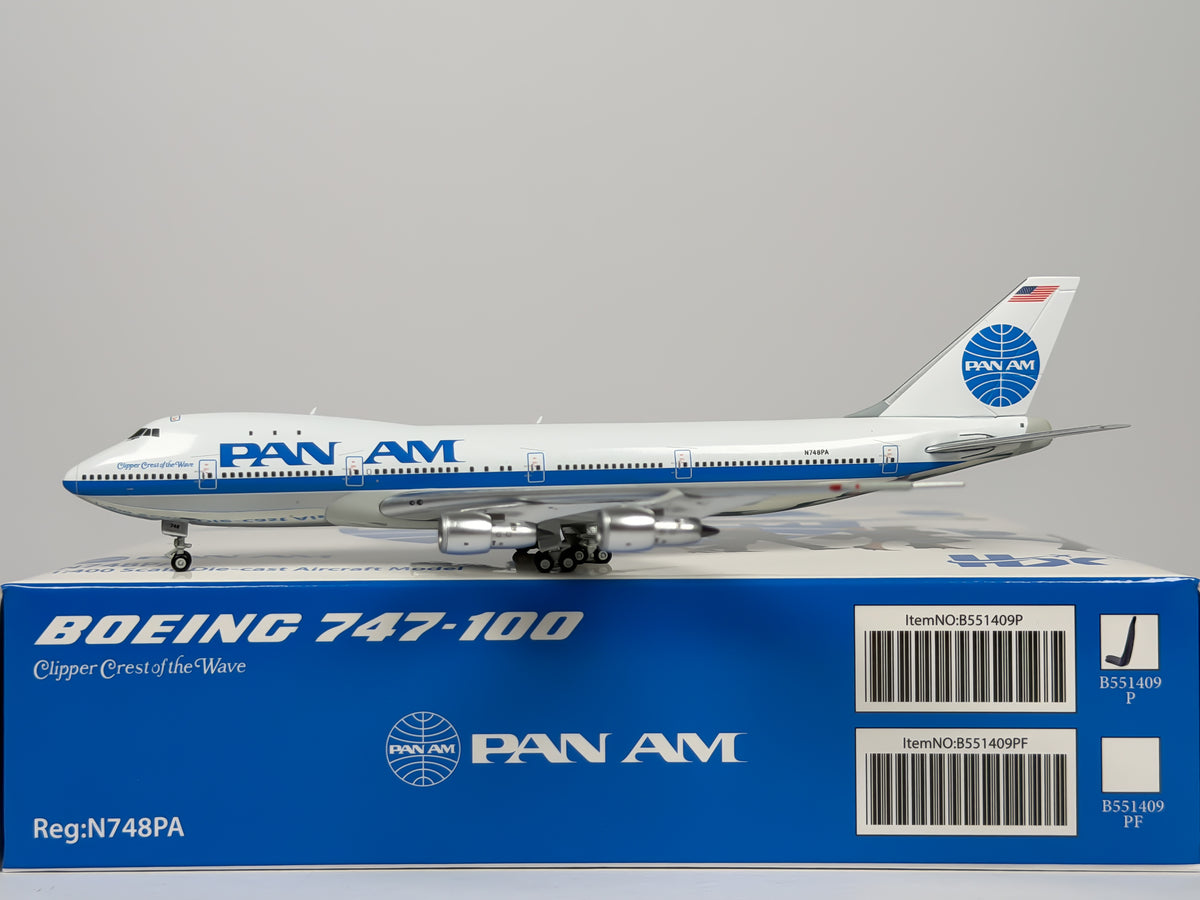 Pan American Boeing 747-100 1:400 HX Models N748PA (B551409P)