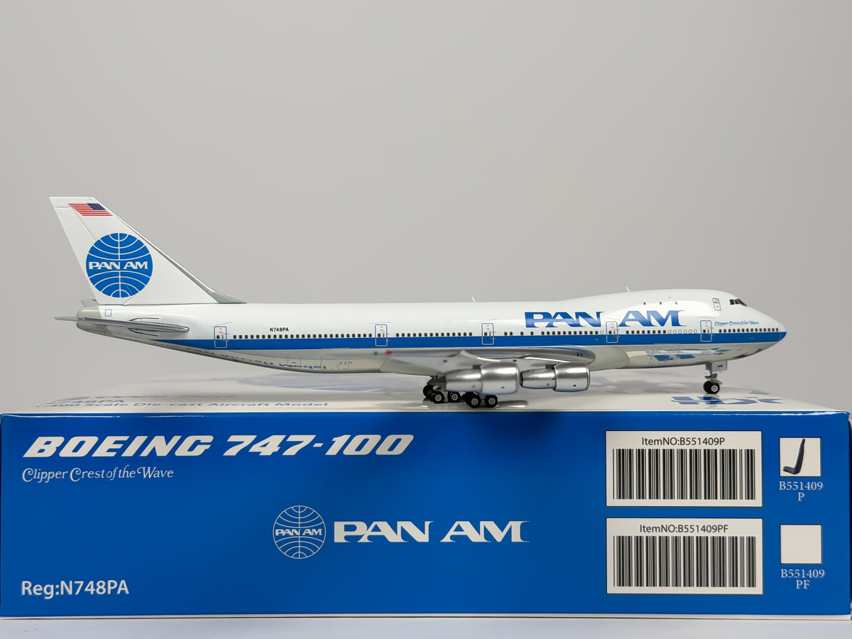 Pan American Boeing 747-100 1:400 HX Models N748PA (B551409P)