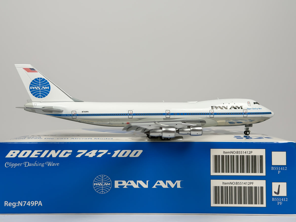 Pan American Boeing 747-100 1:400 HX Models N749PA (B551412PF)