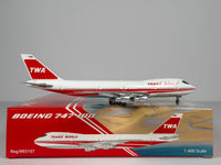 Trans World Airlines (TWA) Boeing 747-100 1:400 HX Models N93107 (B551704P)