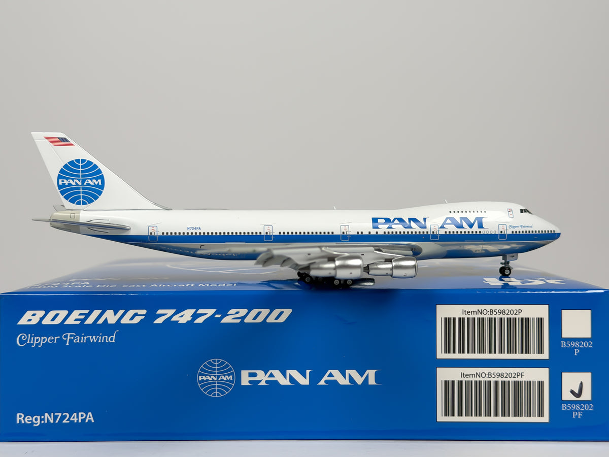 Pan American Boeing 747-200 1:400 HX Models N724PA (B598202PF)
