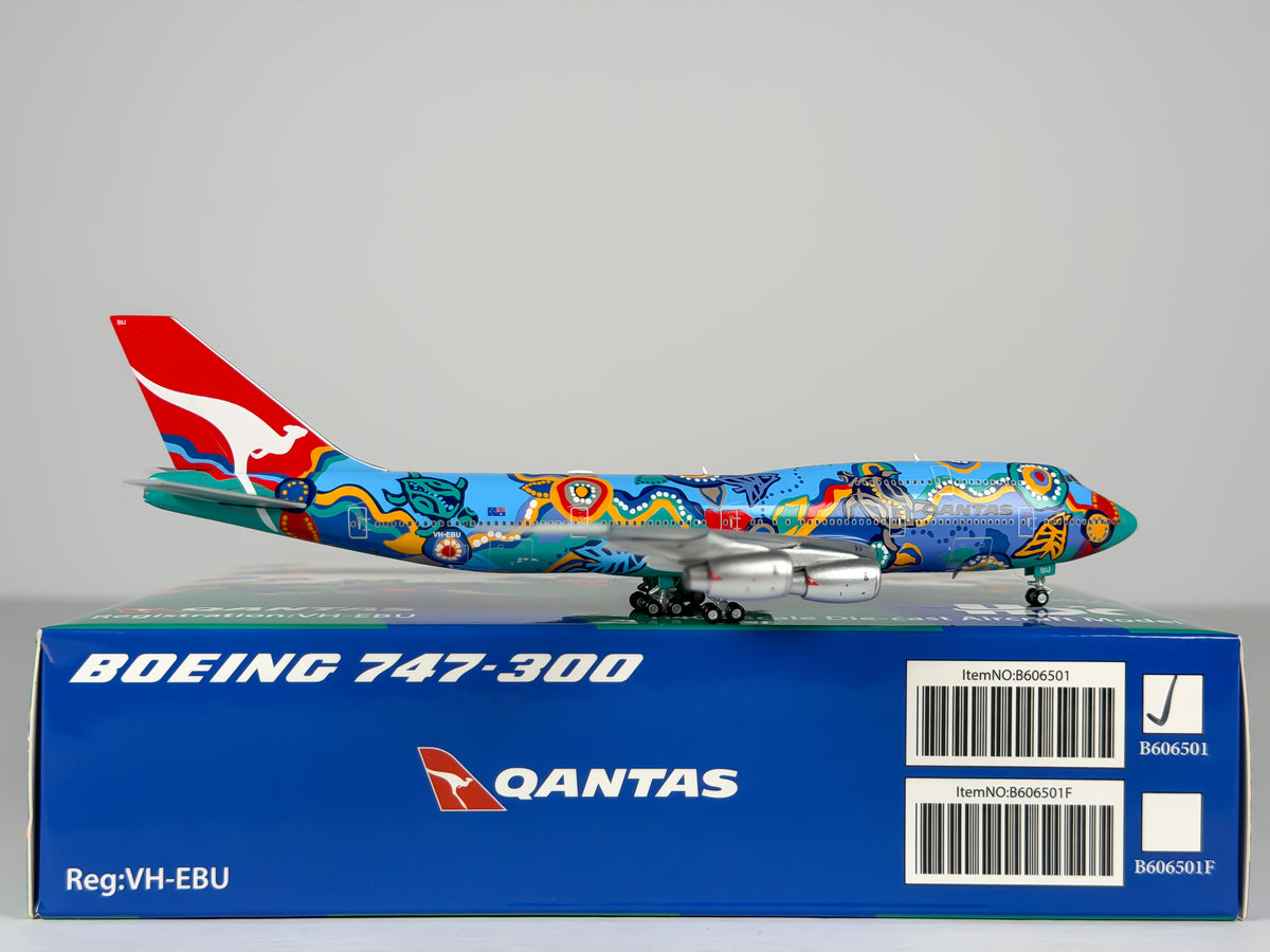 Qantas Airways Boeing 747-300 1:400 HX Models VH-EBU (B606501)