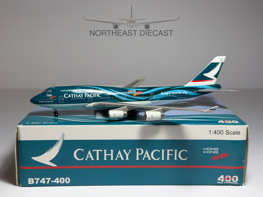 Cathay Pacific Boeing 747-400 1:400 Big Bird B-HOY (BB4-2003-32)