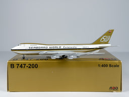 Seaboard World Boeing 747-200 1:400 Big Bird N701SW (BB4-2003-36)