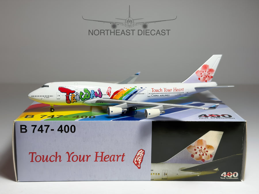 China Airlines Boeing 747-400 1:400 Big Bird B-18209 (BB4-2003-55)