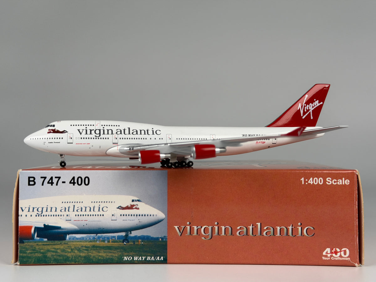 Virgin Atlantic Boeing 747-400 1:400 Big Bird G-VTOP (BB4-2004-02)