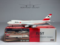 JUST Boeing 747-200F 1:400 Big Bird JA8160 (BB4-2004-08)