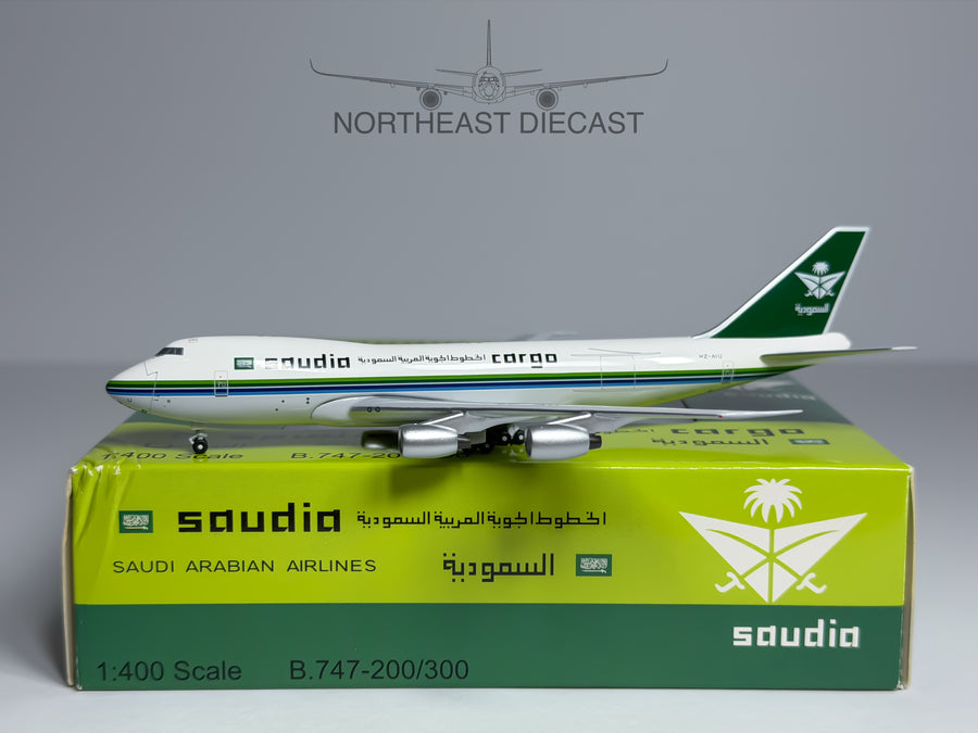 Saudia Cargo Boeing 747-200F 1:400 Aeroclassics HZ-AIU (BB4-2004-54)