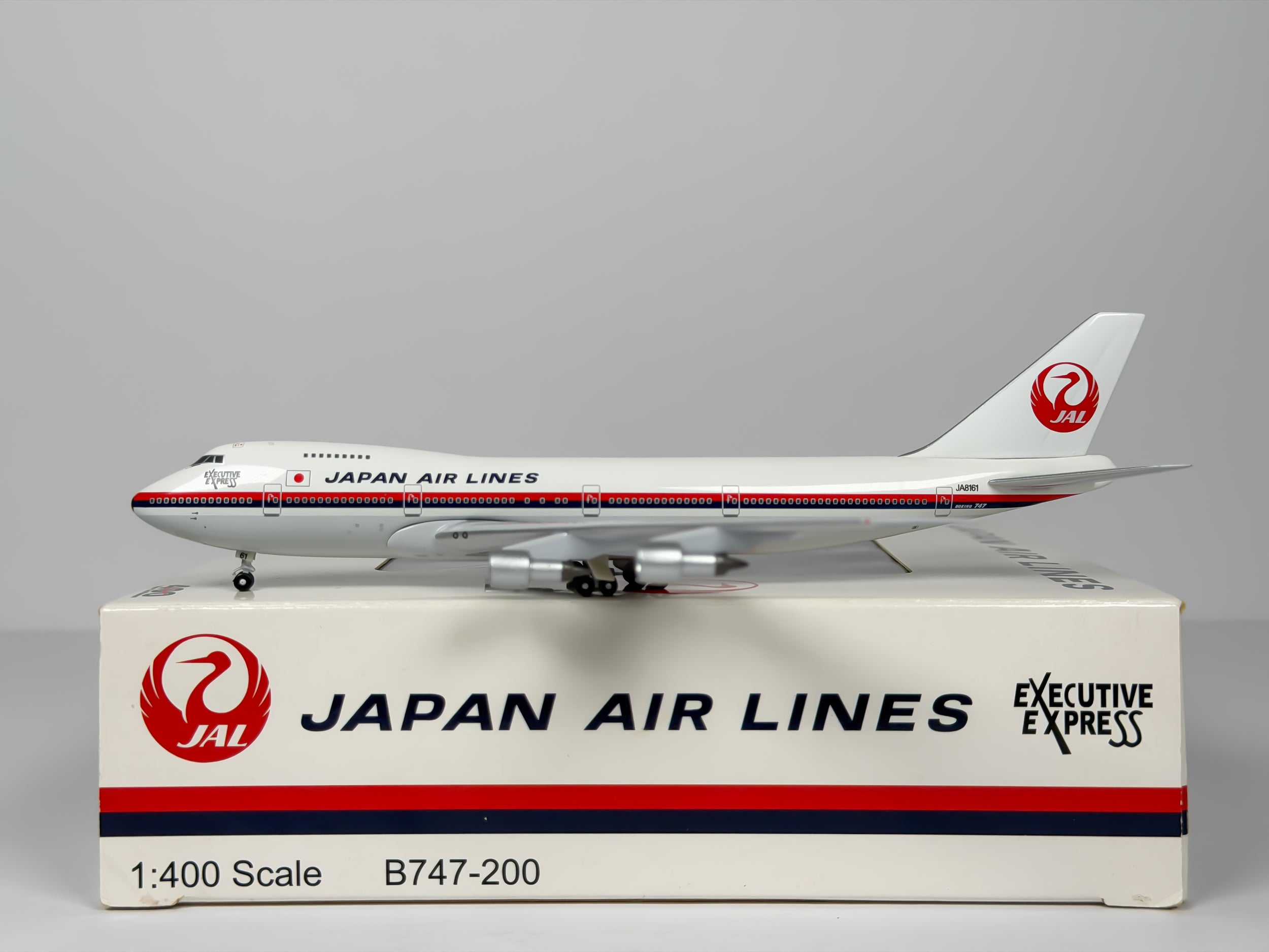 Japan Airlines (JAL) Boeing 747-200 1:400 Aeroclassics JA8161 (BB4-2005-XX)