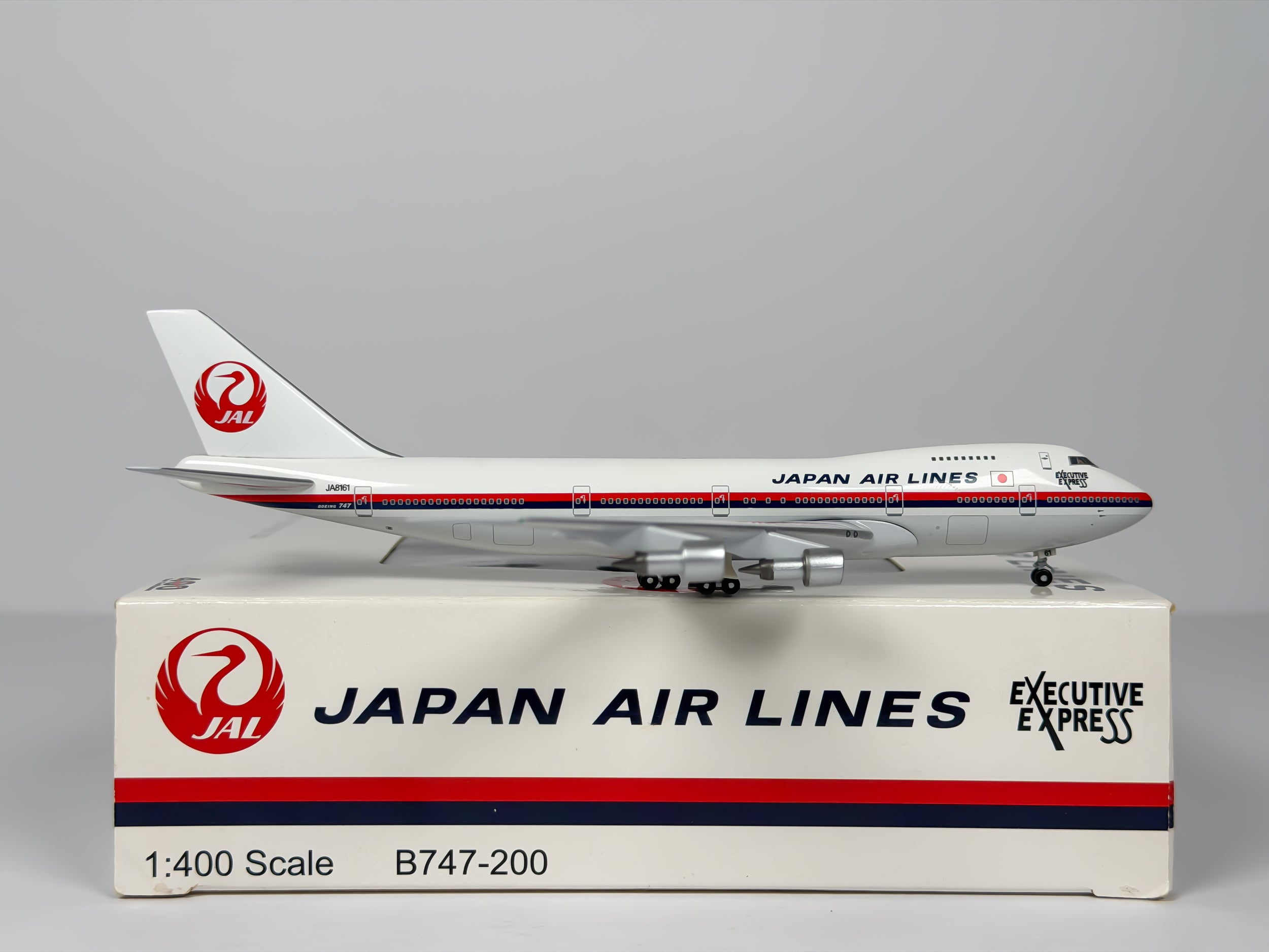 Japan Airlines (JAL) Boeing 747-200 1:400 Aeroclassics JA8161 (BB4-2005-XX)