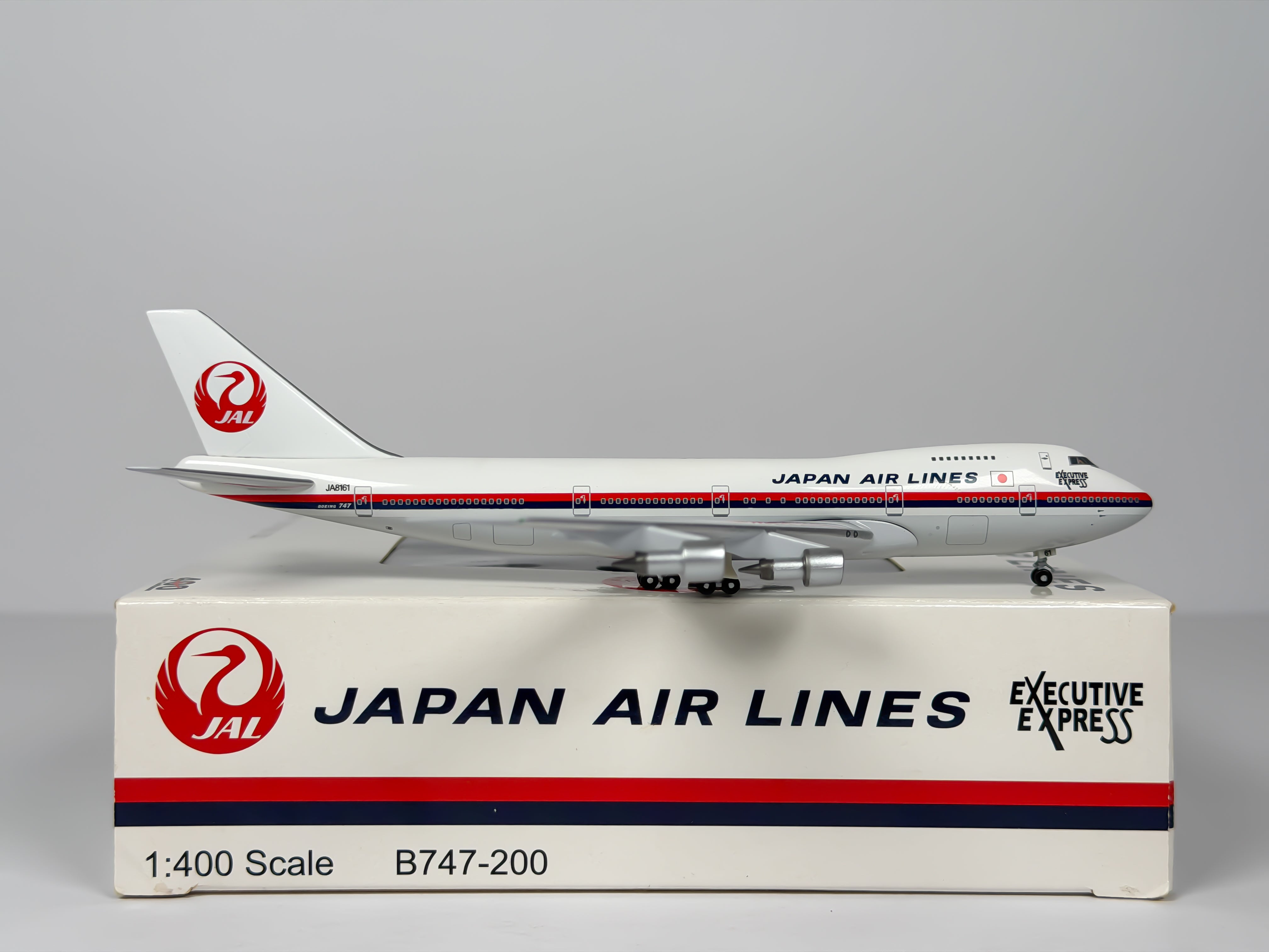 Japan Airlines (JAL) Boeing 747-200 1:400 Aeroclassics JA8161 (BB4-2005-XX)