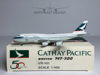 Cathay Pacific Boeing 747-300 1:400 Big Bird VR-HII (BB4-2015-01B)
