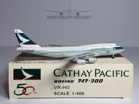 Cathay Pacific Boeing 747-300 1:400 Big Bird VR-HII (BB4-2015-01B)