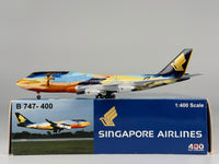 Singapore Airlines Boeing 747-400 1:400 Big Bird 9V-SPK (BB4-2015-01)
