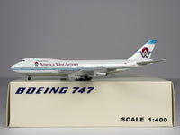 America West Boeing 747-200 1:400 Big Bird N533AW (BB4-742-N533AW)
