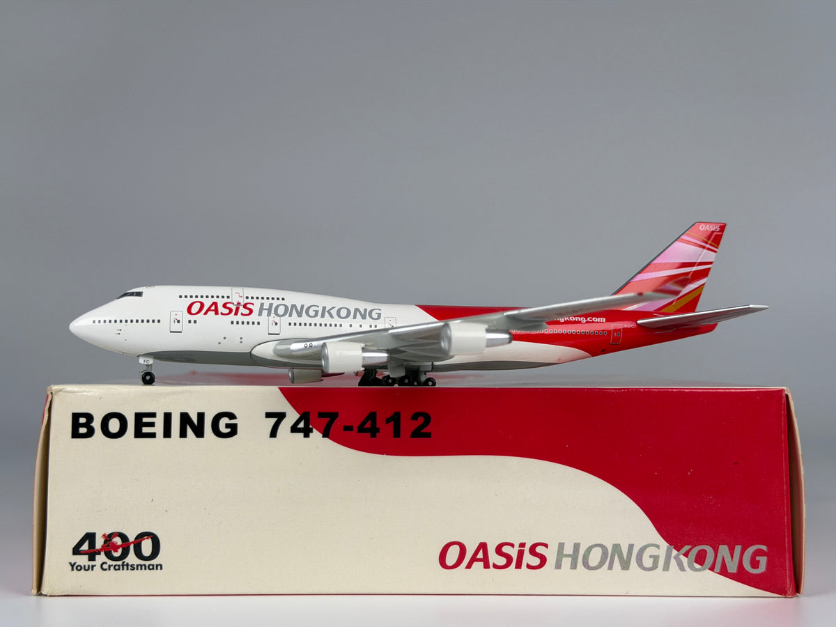 Oasis Hong Kong Boeing 747-400 1:400 Big Bird B-LFC (BB4BLFC)