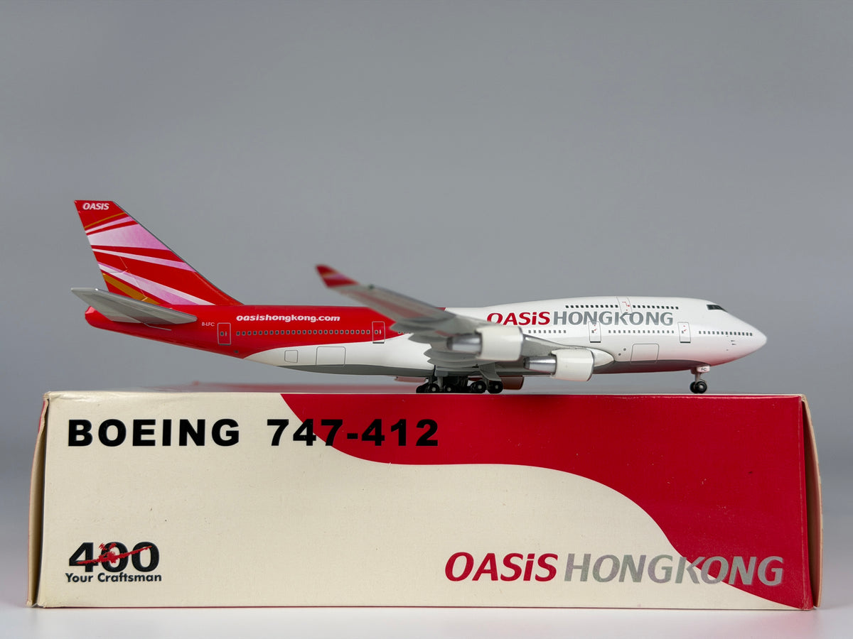 Oasis Hong Kong Boeing 747-400 1:400 Big Bird B-LFC (BB4BLFC)