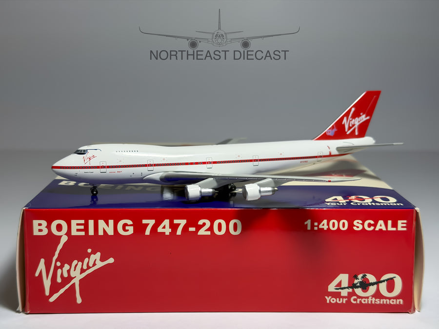Virgin Atlantic Boeing 747-100 1:400 Big Bird G-VIRG (BB4GVIRG)