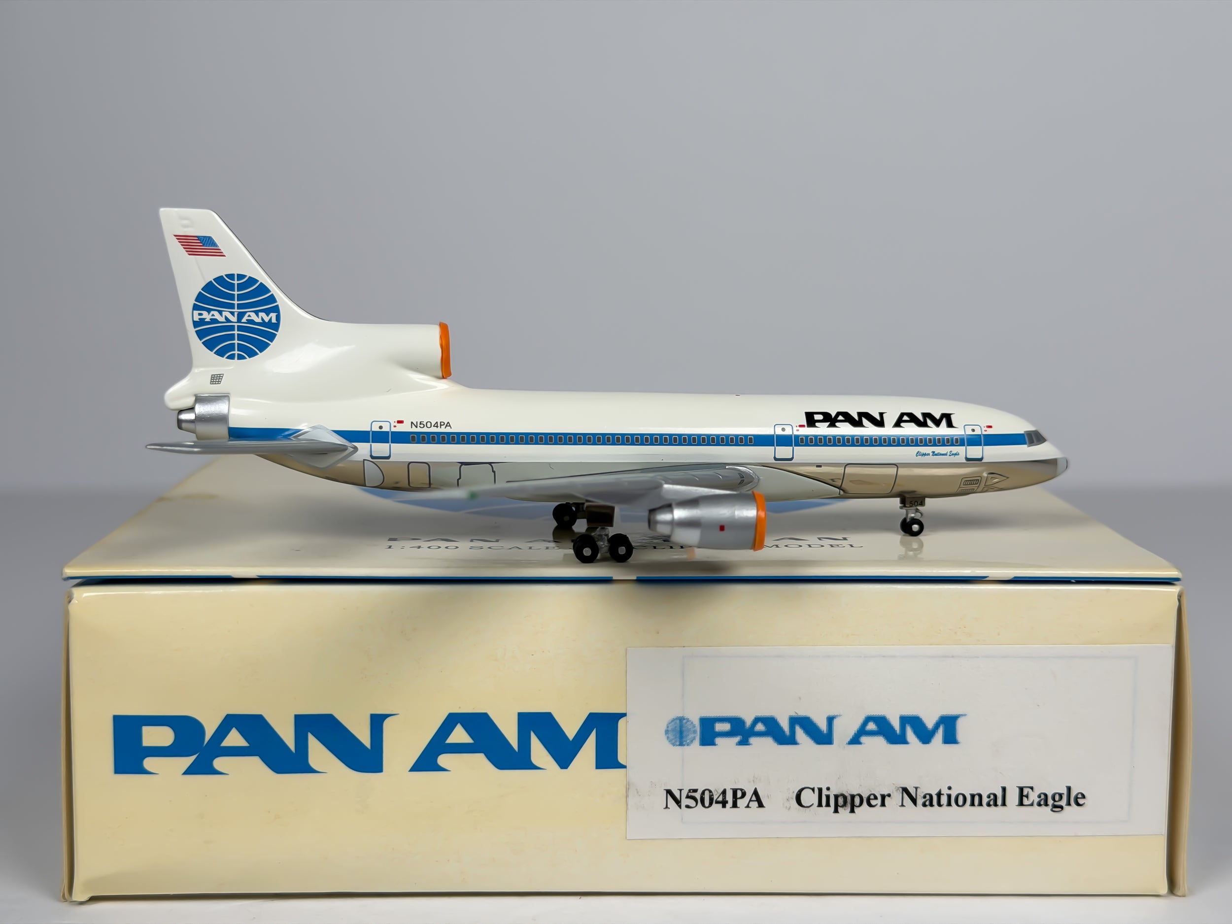 Pan American Lockheed L-1011 1:400 Blue Box N504PA (BB4N504PA)