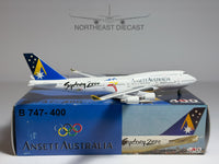 Ansett Australia Boeing 747-400 1:400 Big Bird VH-ANA (BB4VHANA)