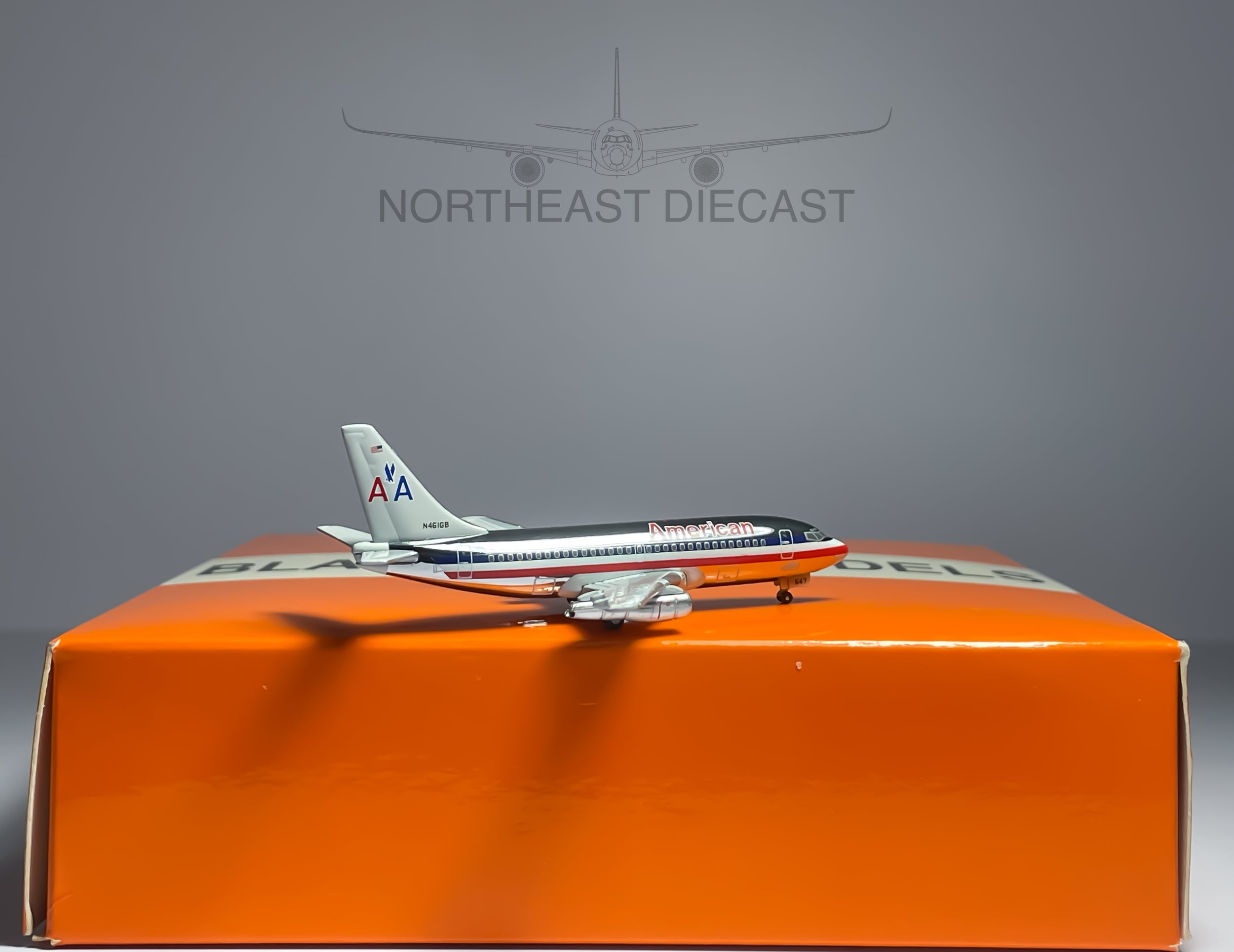 American Airlines Boeing 737-200 1:400 Gemini Jets N461GB (BBAAL003)