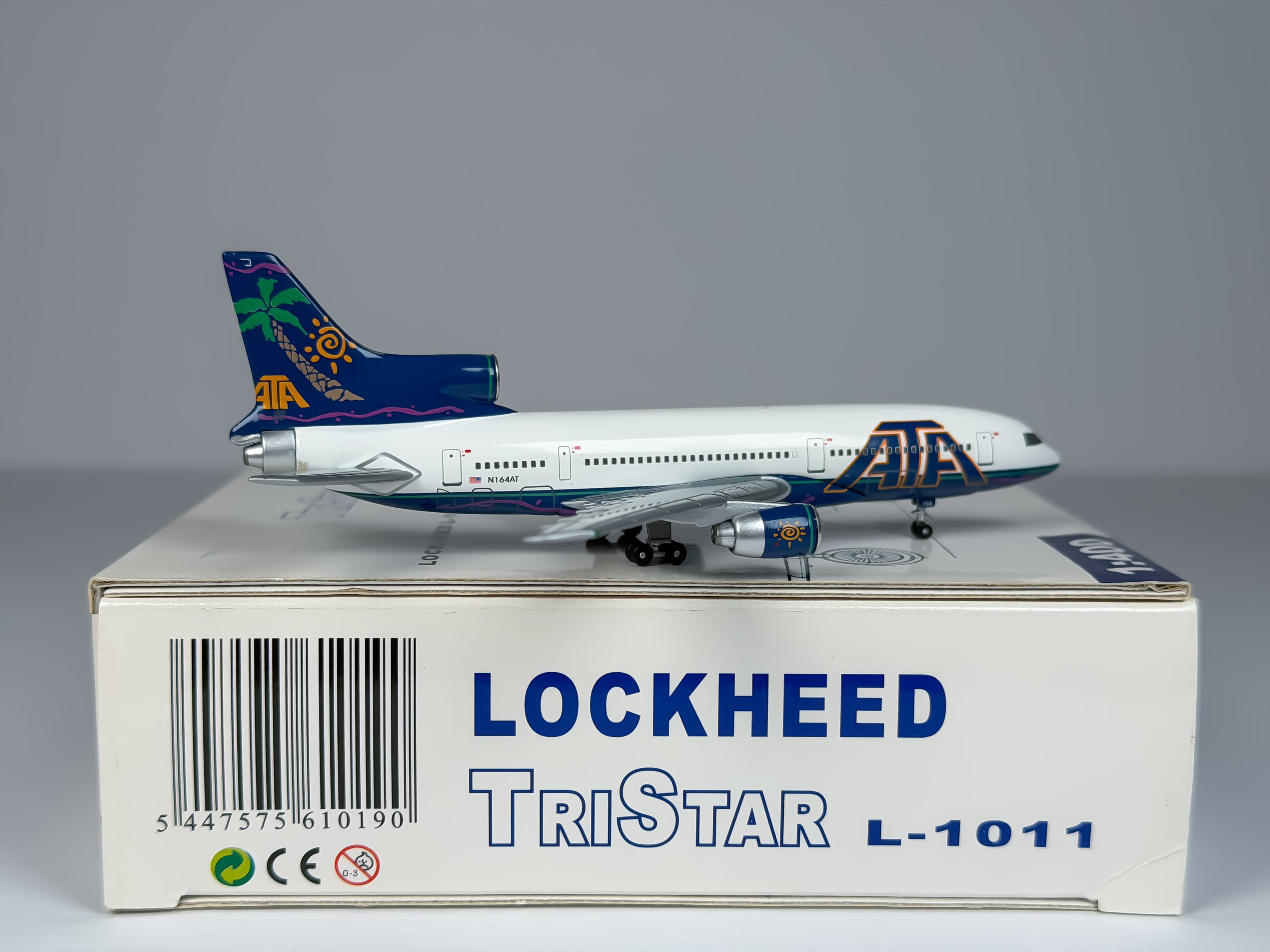 American Trans Air (ATA) Lockheed L-1011 1:400 Blue Box N164AT (BBAT1006)