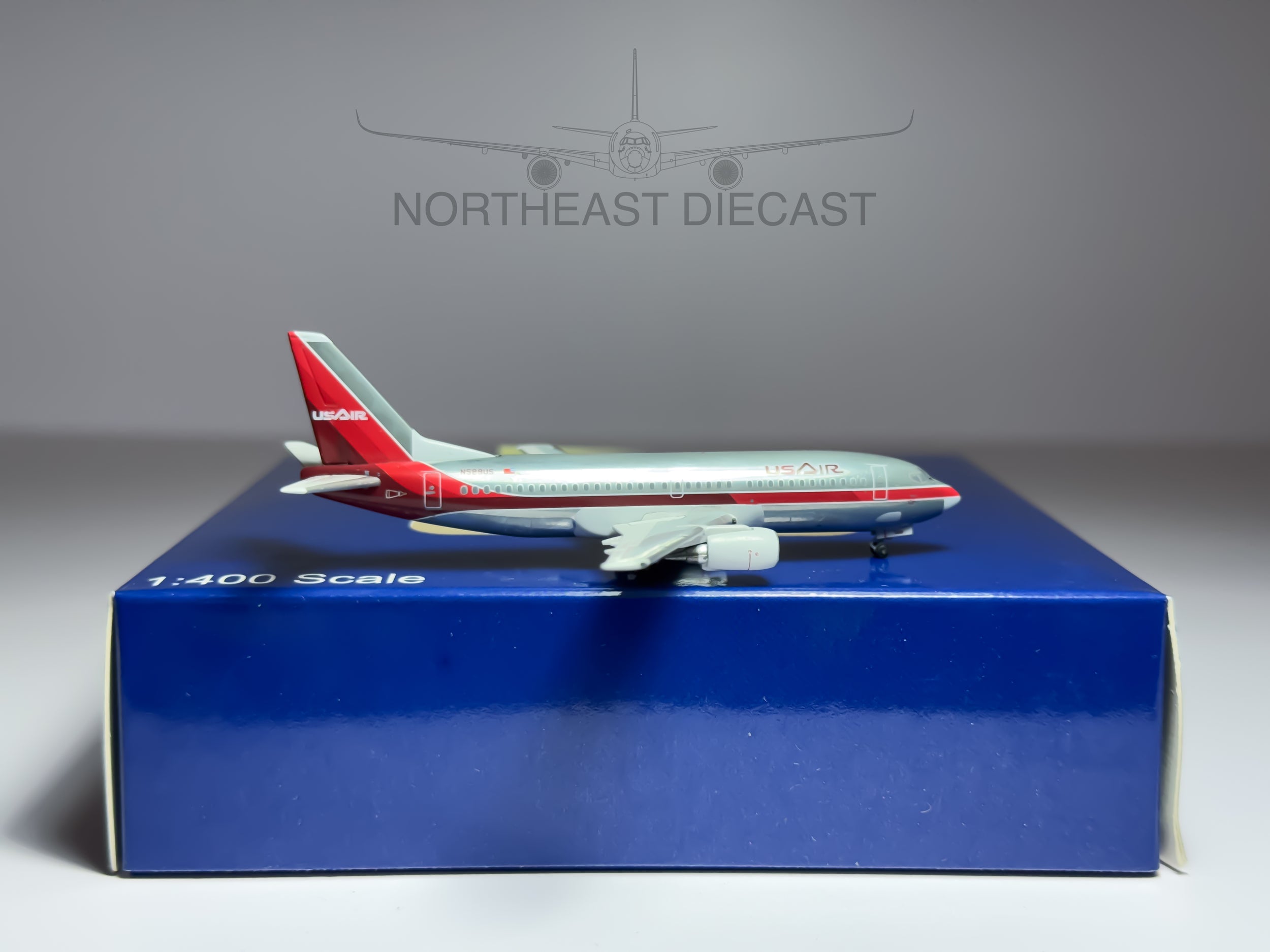 USAir Boeing 737-300 1:400 Aeroclassics N588US (BBN588US)