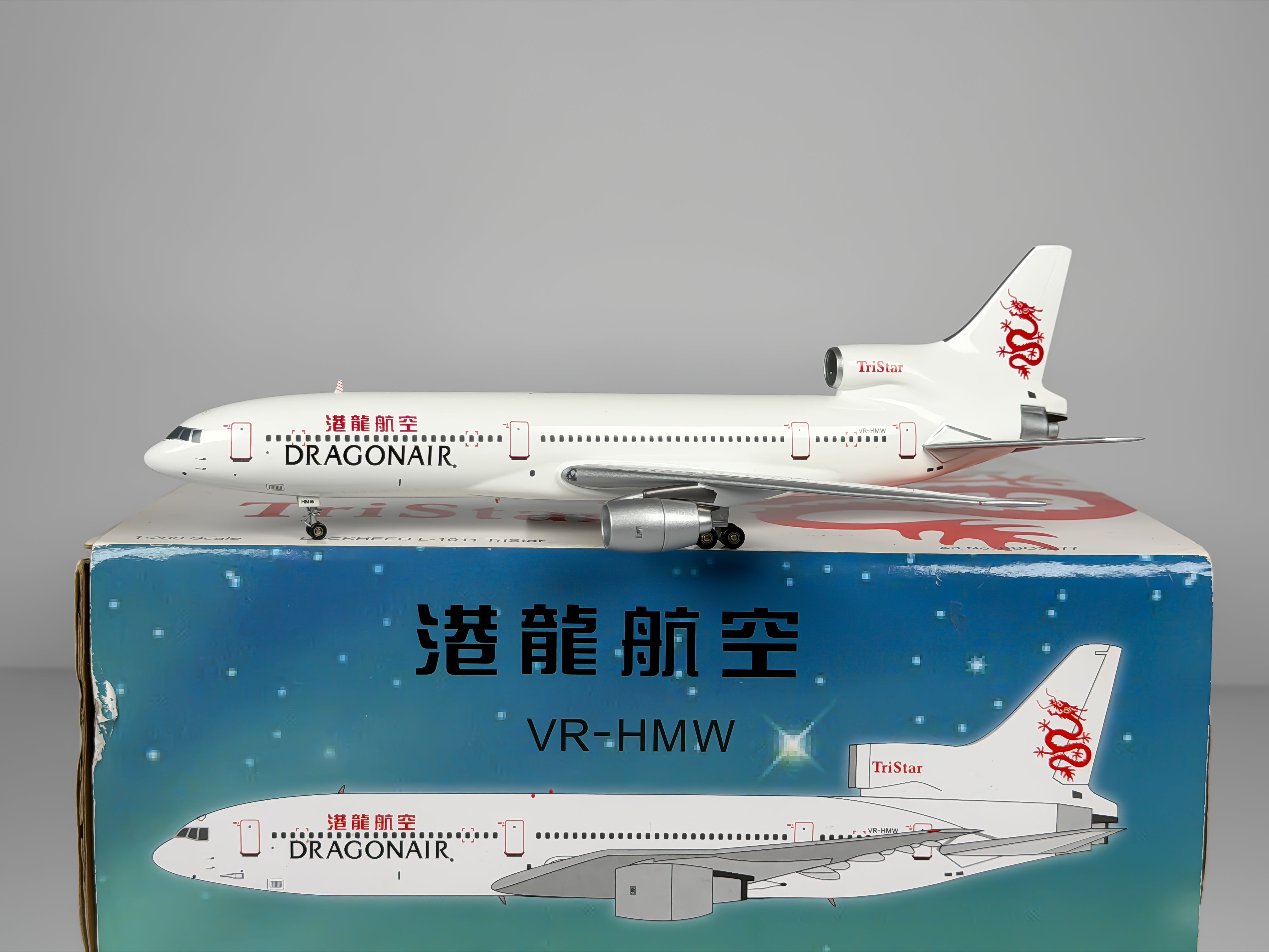 Dragonair Lockheed L-1011 1:200 Inflight200 VR-HMW (BBOX077)