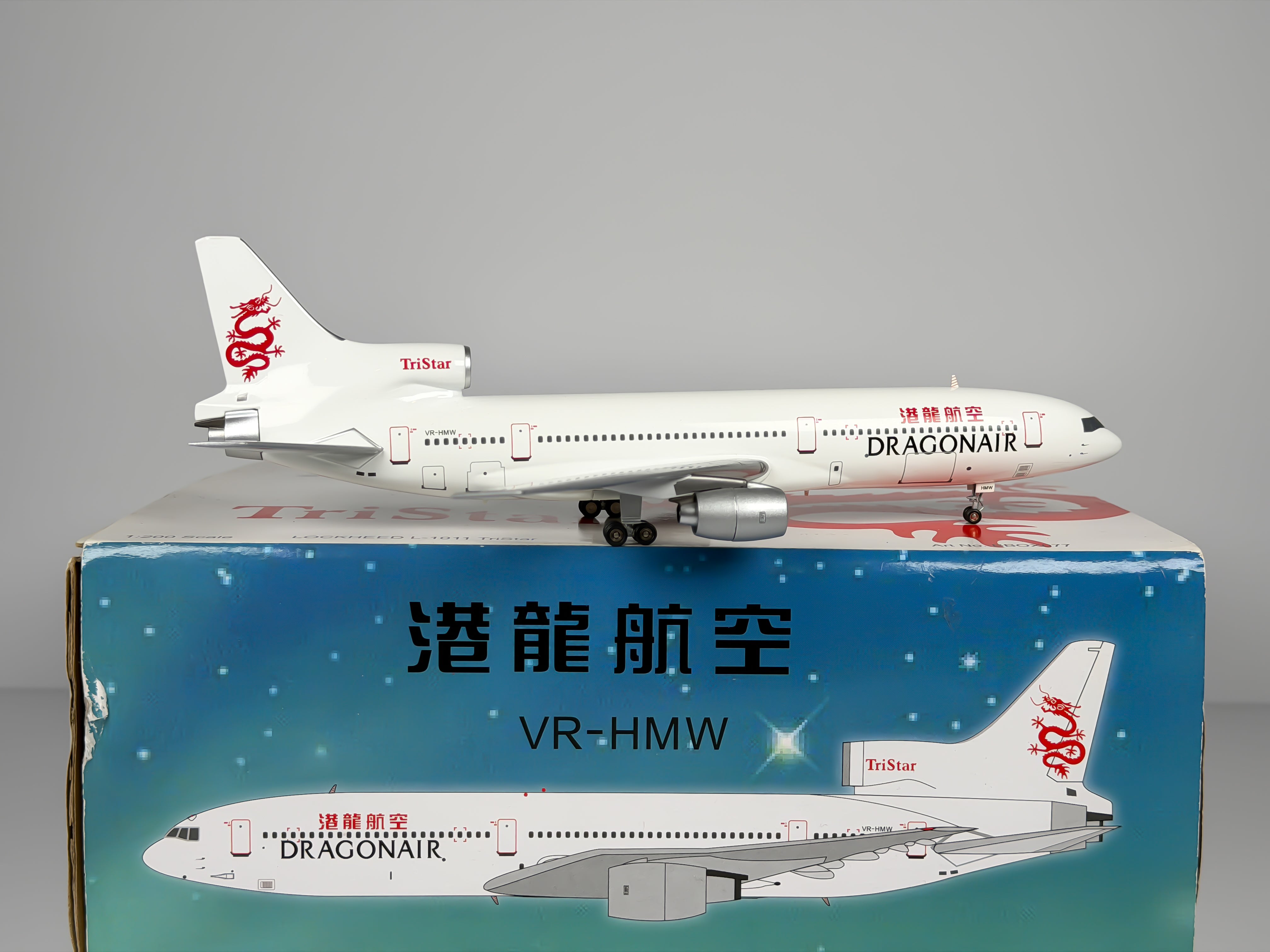 Dragonair Lockheed L-1011 1:200 Inflight200 VR-HMW (BBOX077)