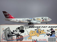 Japan Airlines (JAL) Boeing 747-400 1:200 Inflight200 JA8908 (BBOX2534)