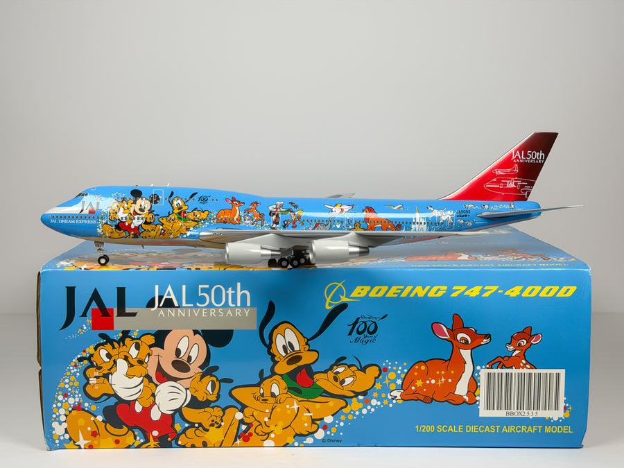 Japan Airlines (JAL) Boeing 747-400 1:200 JC Wings JA8083 (BBOX2535)
