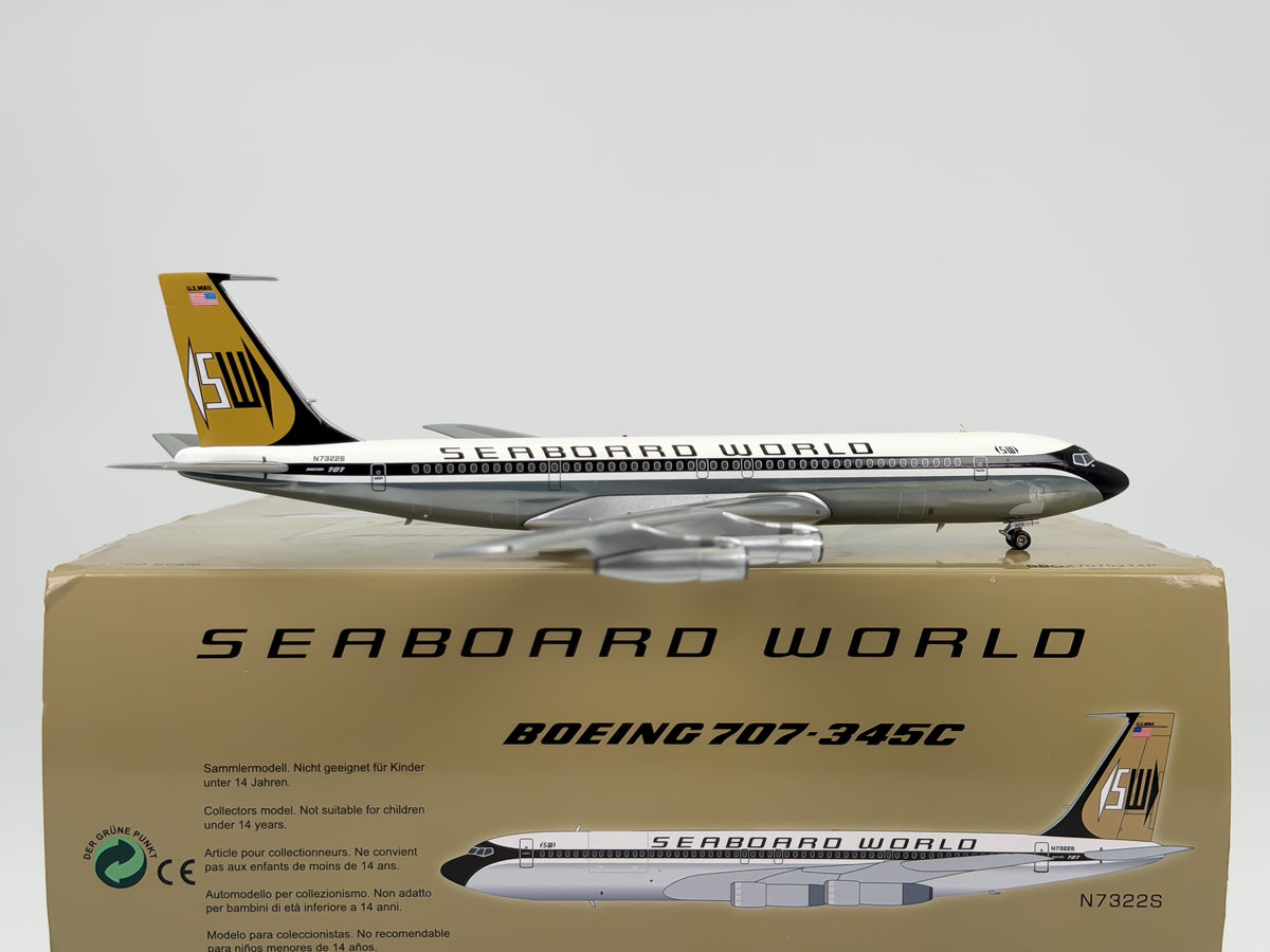 Seaboard World Boeing 707-300 1:200 Aviation200 N7322S (BBOX7070214P)