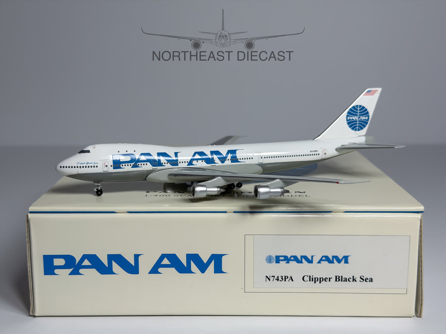 Pan American Boeing 747-100 1:400 Blue Box N743PA (BBXN743PA)
