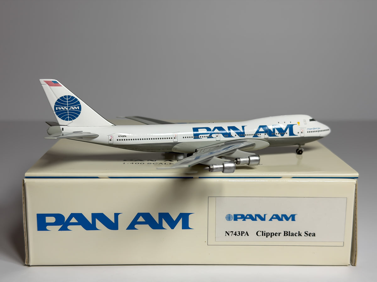 Pan American Boeing 747-100 1:400 Blue Box N743PA (BBXN743PA)