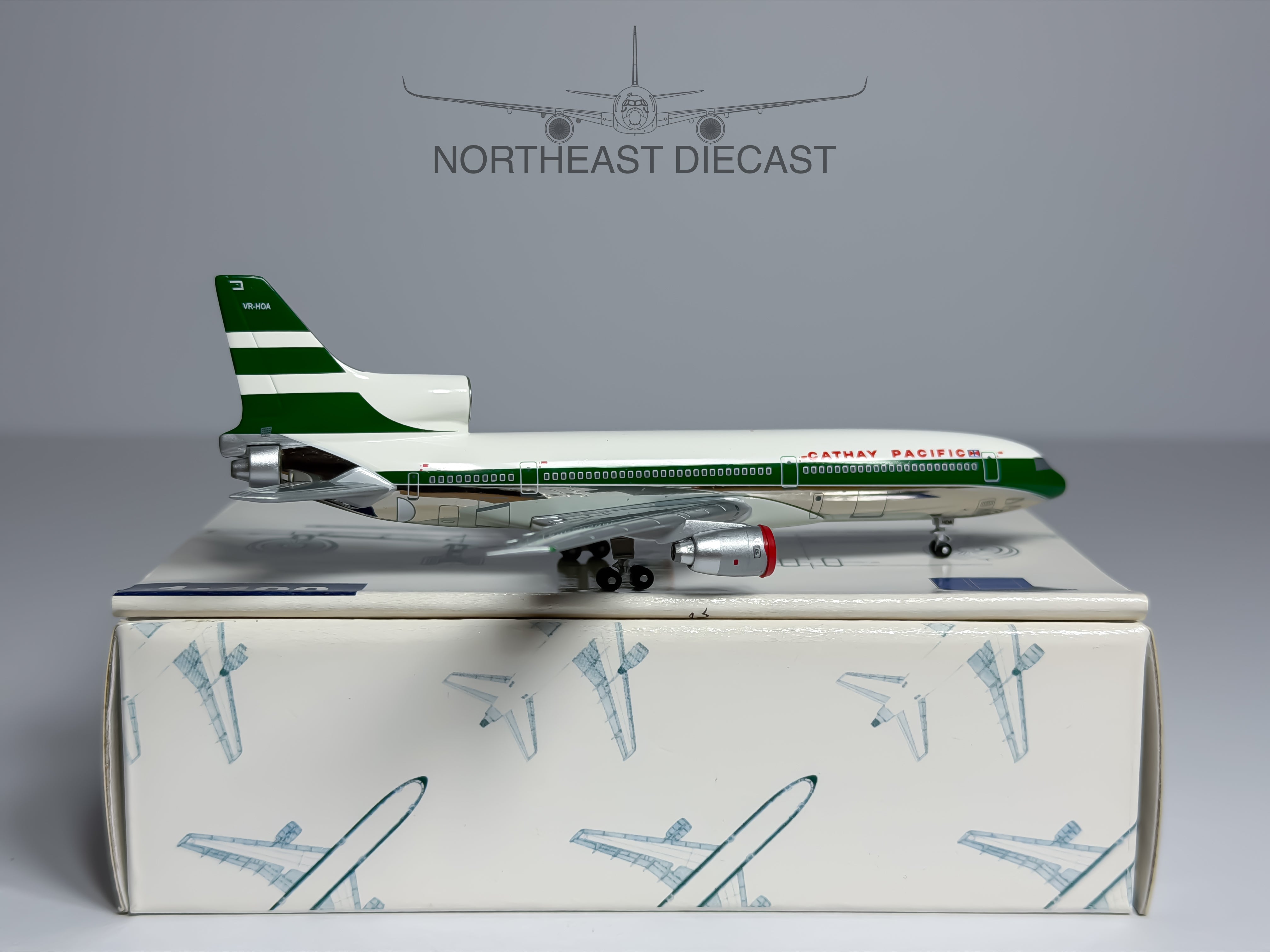 Cathay Pacific Lockheed L-1011 1:400 Blue Box VR-HOA (BBXVRHOA)