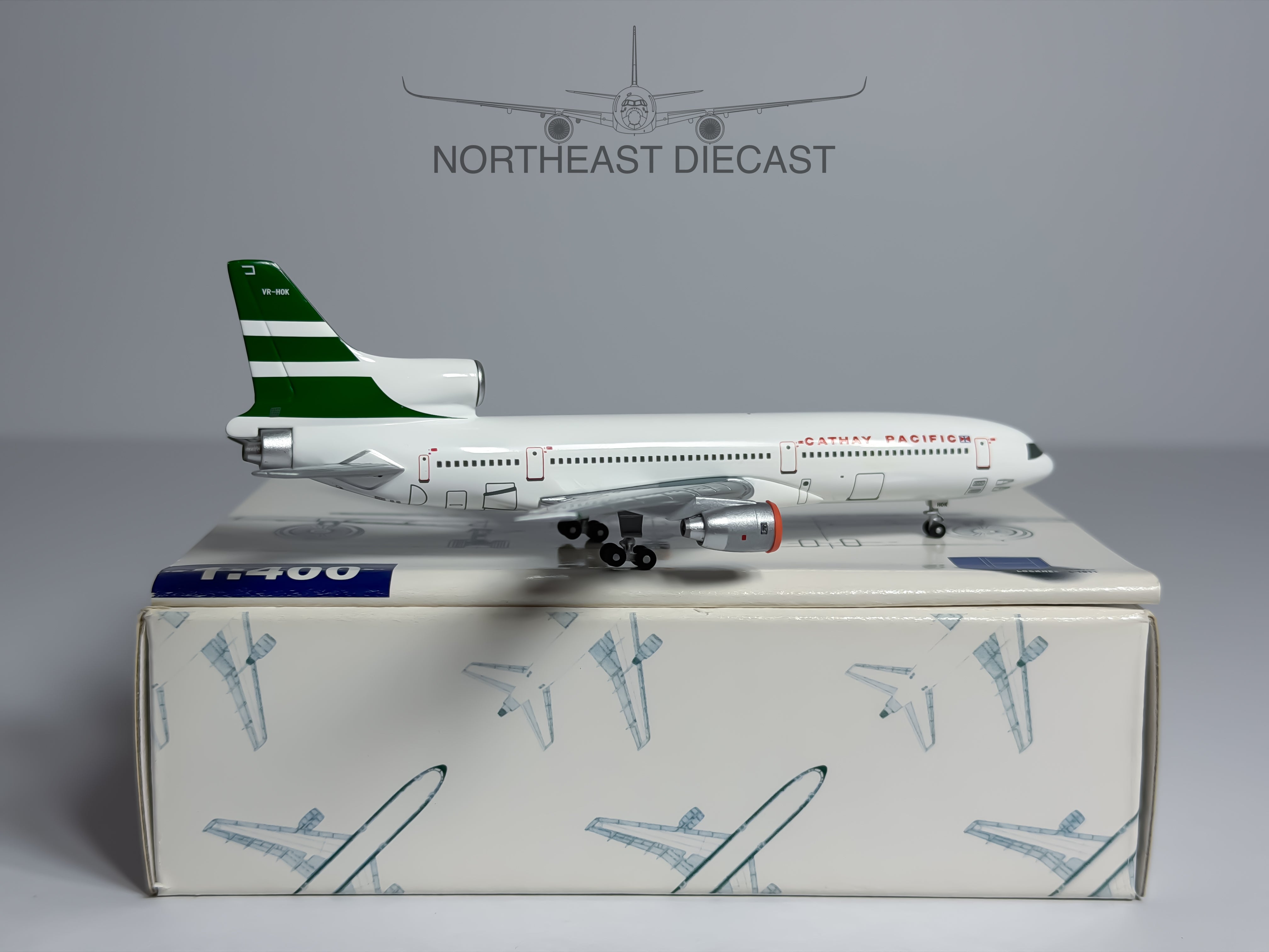 Cathay Pacific Lockheed L-1011 1:400 Blue Box VR-HOK (BBXVRHOK)