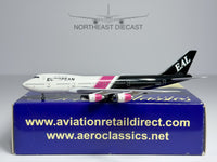 European Air Charter Boeing 747-200 1:400 Aeroclassics G-BDXG (BIAEAF013)