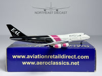 European Air Charter Boeing 747-200 1:400 Aeroclassics G-BDXG (BIAEAF013)
