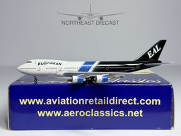 European Air Charter Boeing 747-200 1:400 Aeroclassics G-BDXH (BIAEAF014)